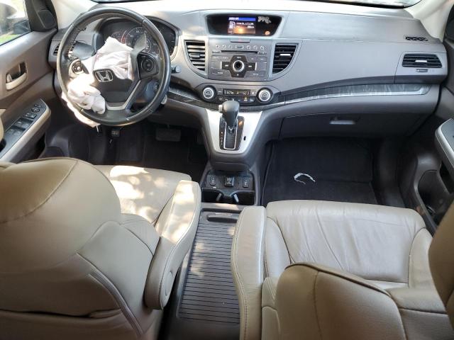 5J6RM3H70DL028216 - 2013 HONDA CR-V EXL WHITE photo 8