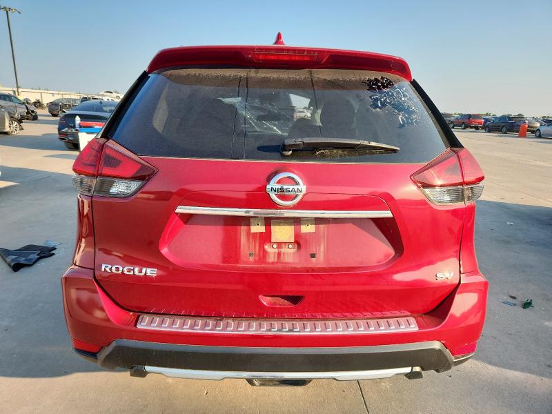 JN8AT2MT4HW397589 - 2017 NISSAN ROGUE S RED photo 6