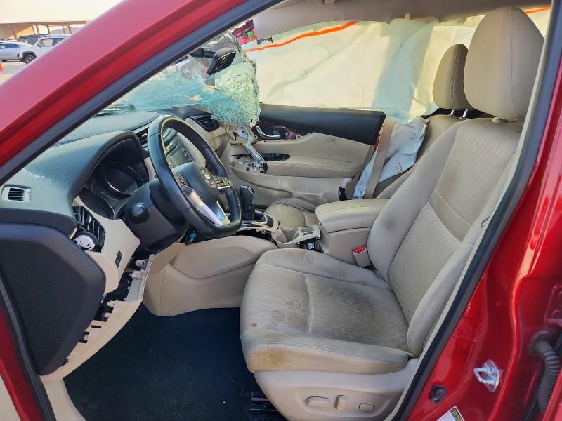 JN8AT2MT4HW397589 - 2017 NISSAN ROGUE S RED photo 7