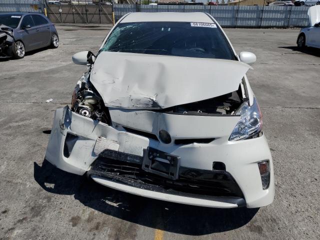 JTDKN3DU5C5461128 - 2012 TOYOTA PRIUS 白色 照片 5