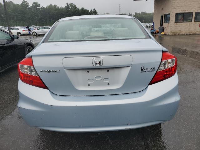 2HGFB2F53CH529396 - 2012 HONDA CIVIC LX BLUE photo 6