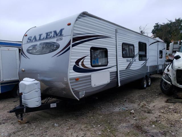 4X4TSMM24CA305164 - 2012 SALM TRAILER WHITE photo 2