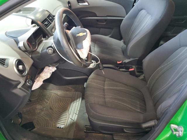 1G1JC6SG7F4182525 - 2015 CHEVROLET SONIC LT მწვანე ფოტო 7