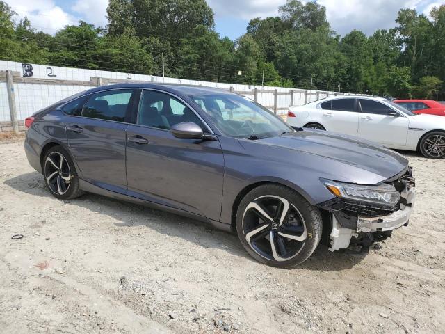 1HGCV1F31JA017988 - 2018 HONDA ACCORD SPORT Графитовый фото 4
