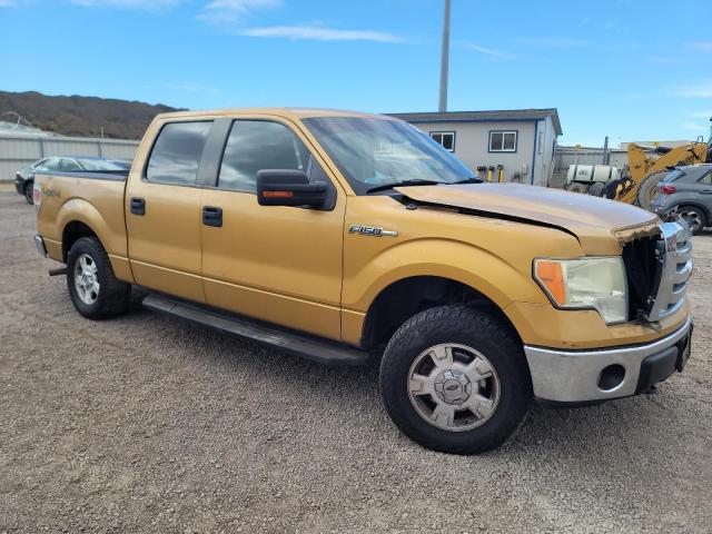 1FTRW14899FA18695 - 2009 FORD F150 SUPERCREW GOLD photo 4