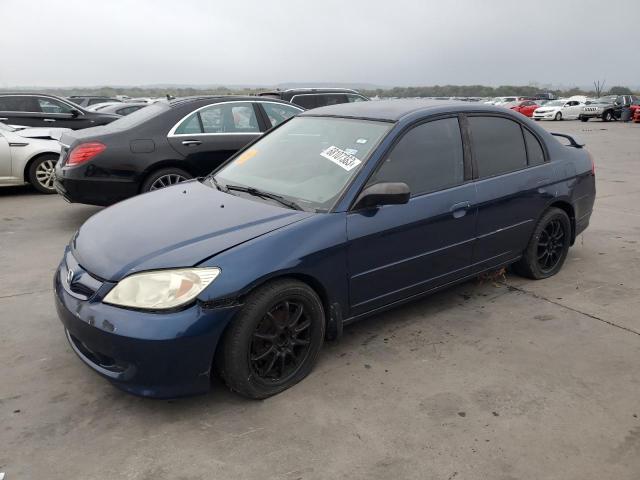 2005 HONDA CIVIC LX, 