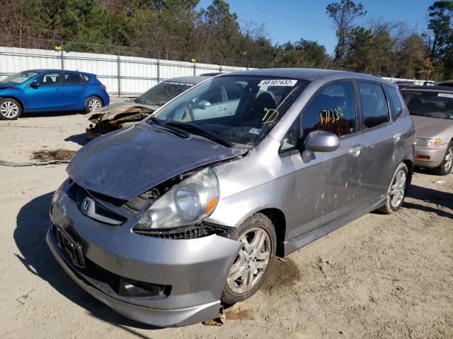 JHMGD38687S062837 - 2007 HONDA FIT S 灰色 照片 1