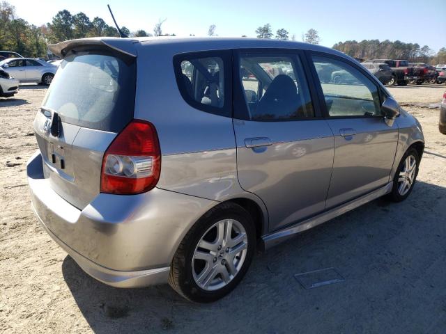 JHMGD38687S062837 - 2007 HONDA FIT S 灰色 照片 3