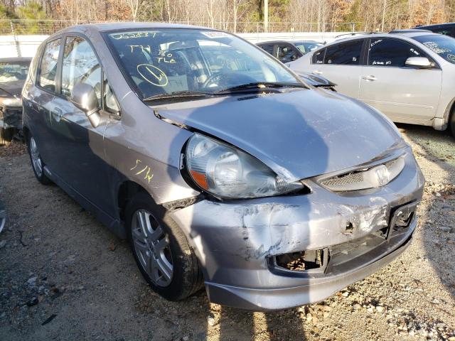 JHMGD38687S062837 - 2007 HONDA FIT S 灰色 照片 4