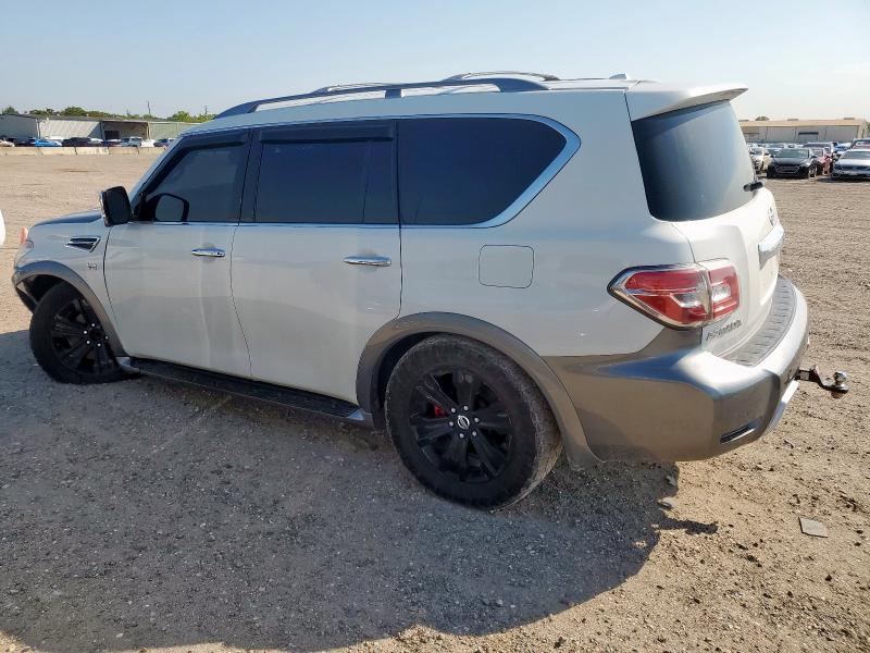 JN8AY2NF0H9303541 - 2017 NISSAN ARMADA PLATINUM WHITE photo 2