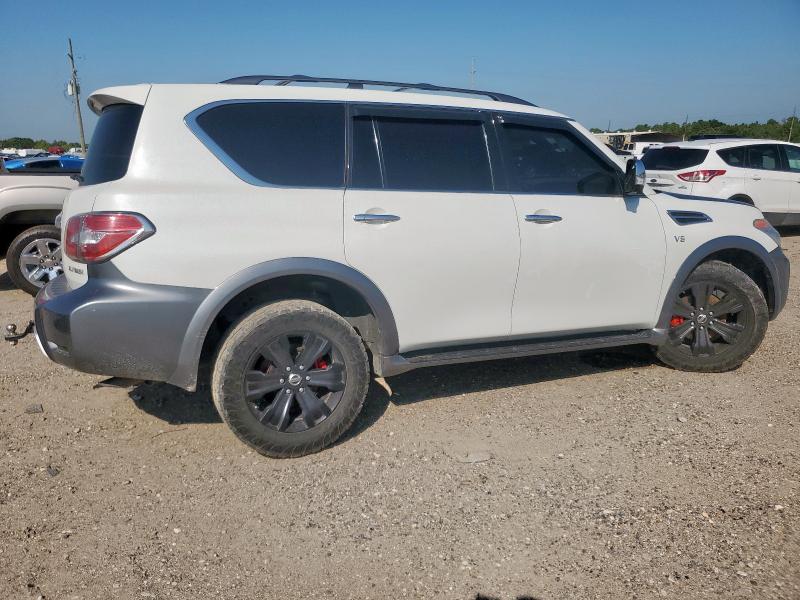 JN8AY2NF0H9303541 - 2017 NISSAN ARMADA PLATINUM WHITE photo 3