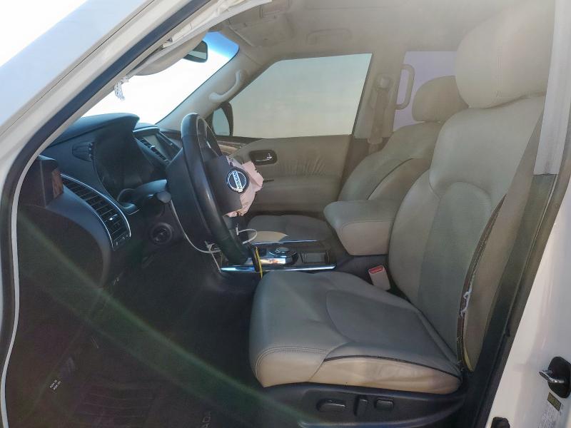 JN8AY2NF0H9303541 - 2017 NISSAN ARMADA PLATINUM WHITE photo 7