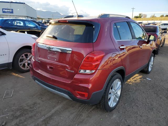 3GNCJRSB4LL228594 - 2020 CHEVROLET TRAX PREMIER RED photo 3