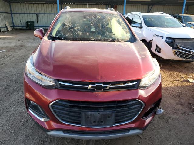 3GNCJRSB4LL228594 - 2020 CHEVROLET TRAX PREMIER RED photo 5