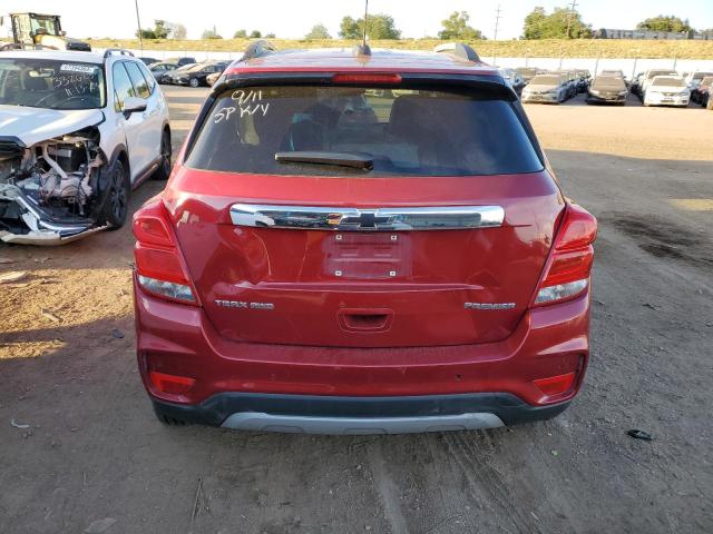 3GNCJRSB4LL228594 - 2020 CHEVROLET TRAX PREMIER RED photo 6