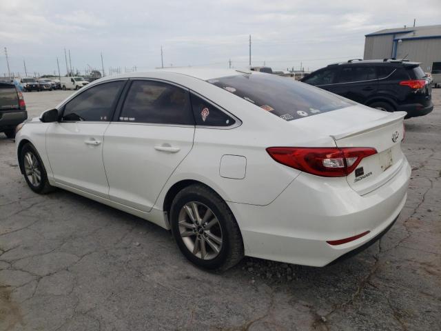 5NPE24AF3HH441713 - 2017 HYUNDAI SONATA SE WHITE photo 2