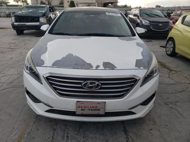 5NPE24AF3HH441713 - 2017 HYUNDAI SONATA SE WHITE photo 5