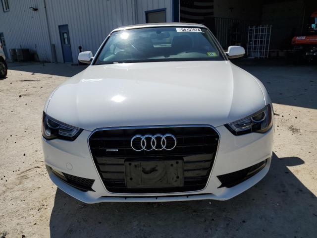 WAULFAFH4EN000945 - 2014 AUDI A5 PREMIUM PLUS WHITE photo 5