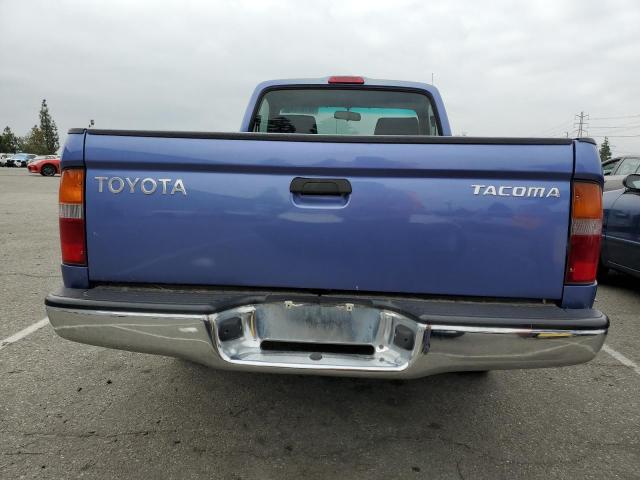 4TANL42N0XZ494682 - 1999 TOYOTA TACOMA BLUE photo 6