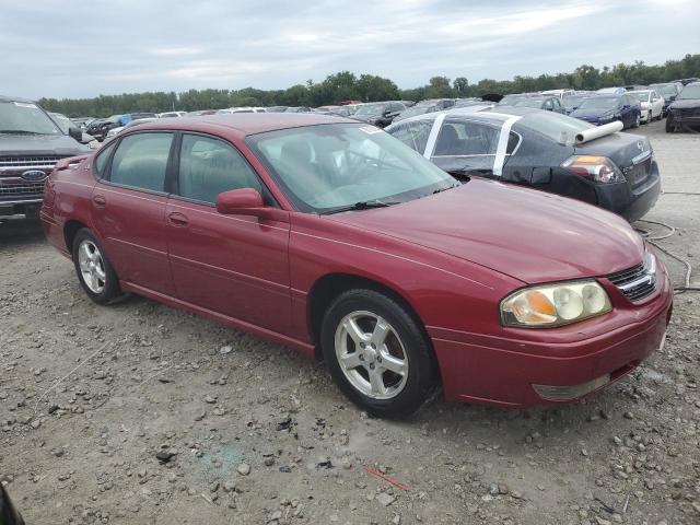 2G1WH52K059284508 - 2005 CHEVROLET IMPALA LS BURGUNDY photo 4