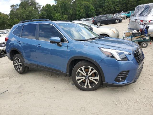 JF2SKALC8RH442457 - 2024 SUBARU FORESTER LIMITED BLUE photo 4