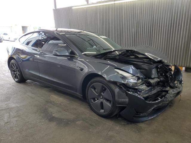 5YJ3E1EA2PF431148 - 2023 TESLA MODEL 3 GRAY photo 4