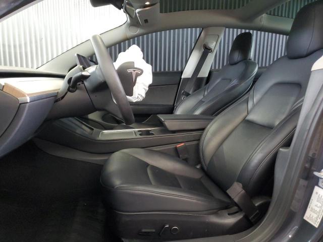 5YJ3E1EA2PF431148 - 2023 TESLA MODEL 3 GRAY photo 7
