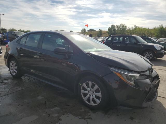5YFEPRAE4LP103500 - 2020 TOYOTA COROLLA LE შავი ფოტო 4