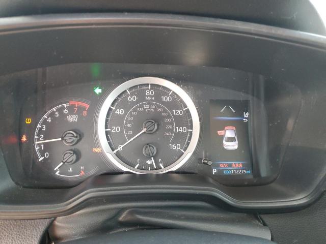 5YFEPRAE4LP103500 - 2020 TOYOTA COROLLA LE შავი ფოტო 9