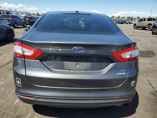 3FA6P0HD7FR207321 - 2015 FORD FUSION SE GRAY photo 6