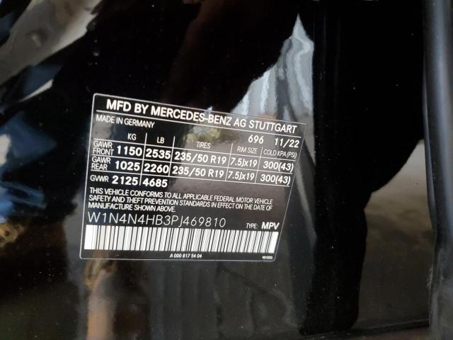 W1N4N4HB3PJ469810 - 2023 MERCEDES-BENZ GLA 250 4MATIC BLACK photo 14