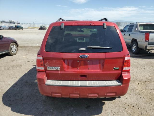 1FMCU0DG3BKB19625 - 2011 FORD ESCAPE XLT RED photo 6