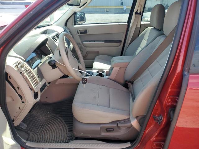 1FMCU0DG3BKB19625 - 2011 FORD ESCAPE XLT RED photo 7