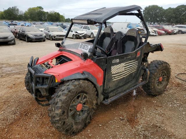 4XAVE76A1EF272049 - 2014 POLARIS RZR 800 S RED photo 2