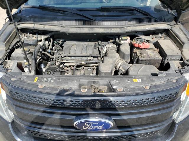 1FM5K8AR4DGC62978 - 2013 FORD EXPLORER POLICE INTERCEPTOR Siyah fotoğraf 11