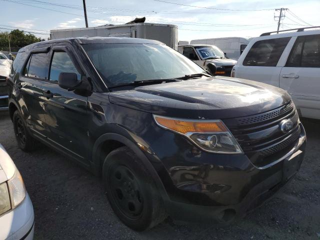 1FM5K8AR4DGC62978 - 2013 FORD EXPLORER POLICE INTERCEPTOR Siyah fotoğraf 4
