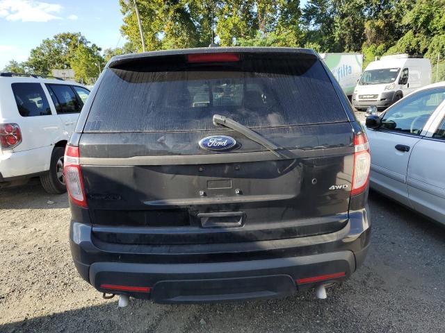 1FM5K8AR4DGC62978 - 2013 FORD EXPLORER POLICE INTERCEPTOR Siyah fotoğraf 6