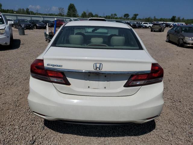2HGFB2F83DH542287 - 2013 HONDA CIVIC EX WHITE photo 6