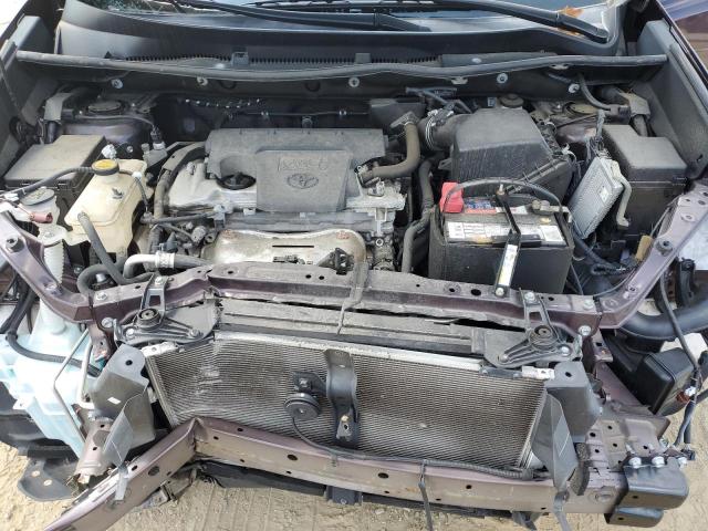 2T3BFREV1JW808628 - 2018 TOYOTA RAV4 LE PURPLE photo 12