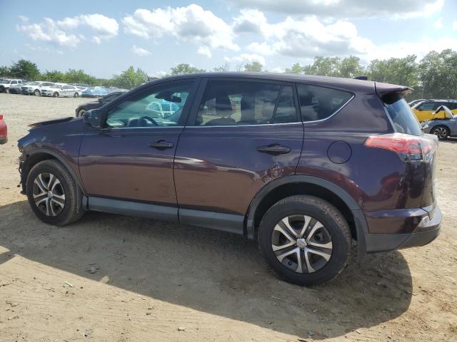 2T3BFREV1JW808628 - 2018 TOYOTA RAV4 LE PURPLE photo 2