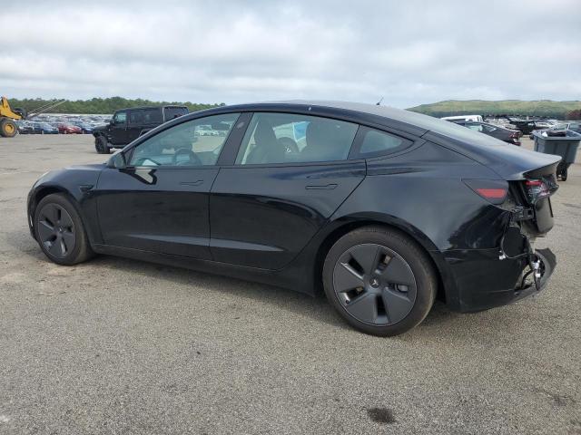 5YJ3E1EB0PF600687 - 2023 TESLA MODEL 3 Чорний фото 2