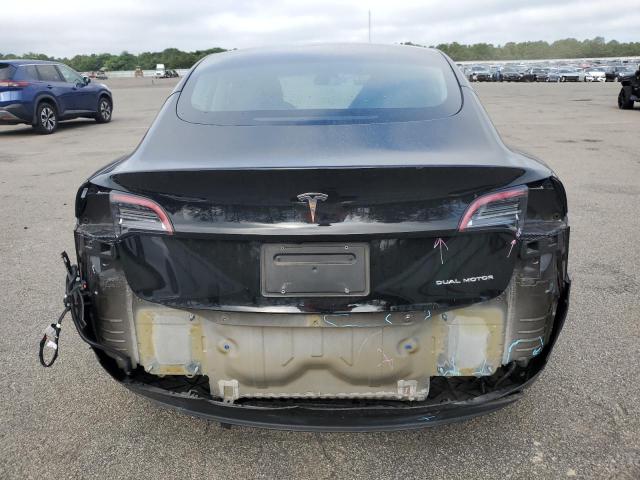 5YJ3E1EB0PF600687 - 2023 TESLA MODEL 3 Чорний фото 6