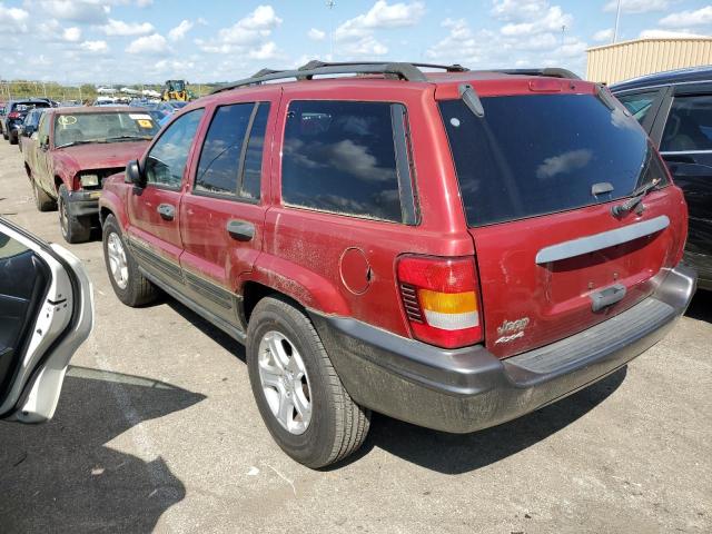 1J4GW48S44C419980 - 2004 JEEP CHEROKEE LAREDO BURGUNDY photo 2