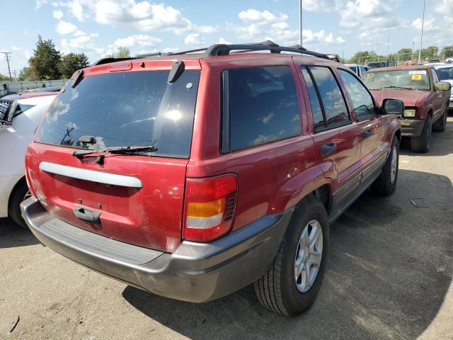 1J4GW48S44C419980 - 2004 JEEP CHEROKEE LAREDO BURGUNDY photo 3