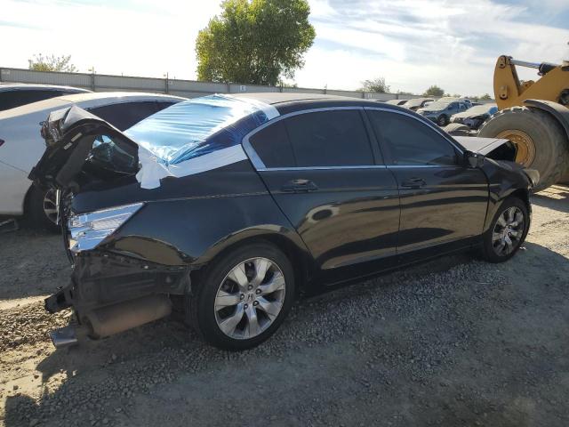 1HGCP2F80AA016715 - 2010 HONDA ACCORD EXL BLACK photo 3
