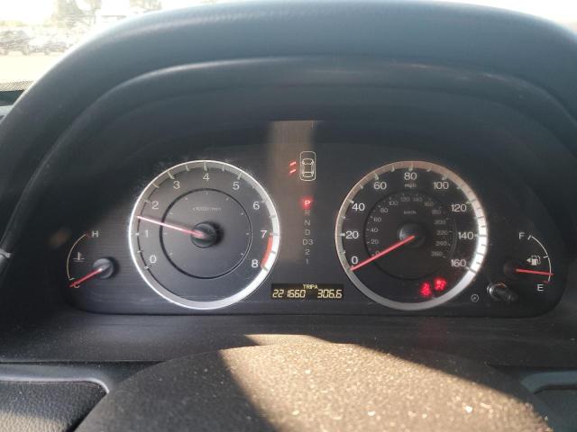 1HGCP2F80AA016715 - 2010 HONDA ACCORD EXL BLACK photo 9