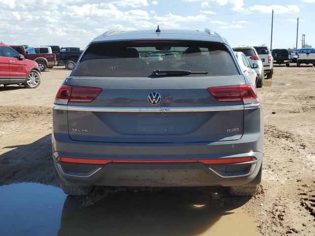 1V2BE2CA4MC233294 - 2021 VOLKSWAGEN ATLAS CROS SEL GRAY photo 6