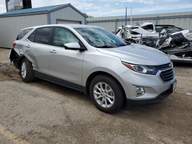 3GNAXTEV9MS149082 - 2021 CHEVROLET EQUINOX LT SILVER photo 4