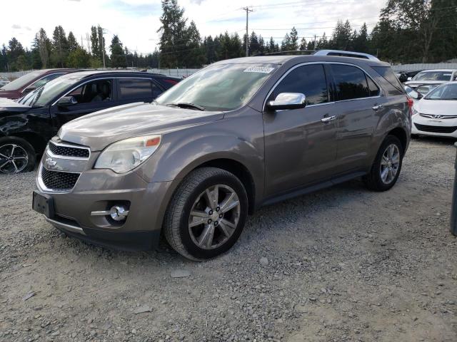 2CNFLGE50B6288042 - 2011 CHEVROLET EQUINOX LTZ SILVER photo 1