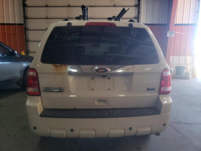 1FMCU9EG8BKA09995 - 2011 FORD ESCAPE LIMITED WHITE photo 6